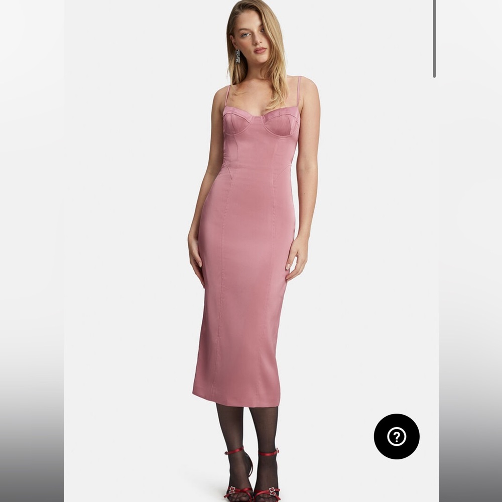 XS / 2 mauve midi dress